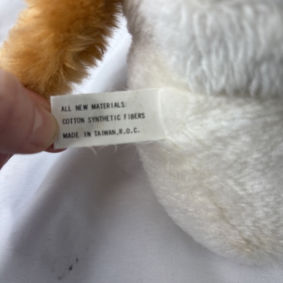 Vtg Animated Musical Christmas Puppy Hound Dog Plush Sad Eyes 1980s Works - Picture 9 of 11